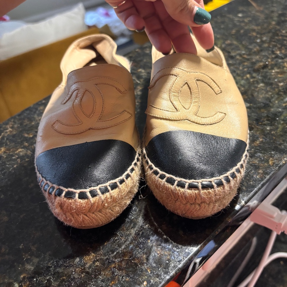 Chanel Espadrilles (Size 38)